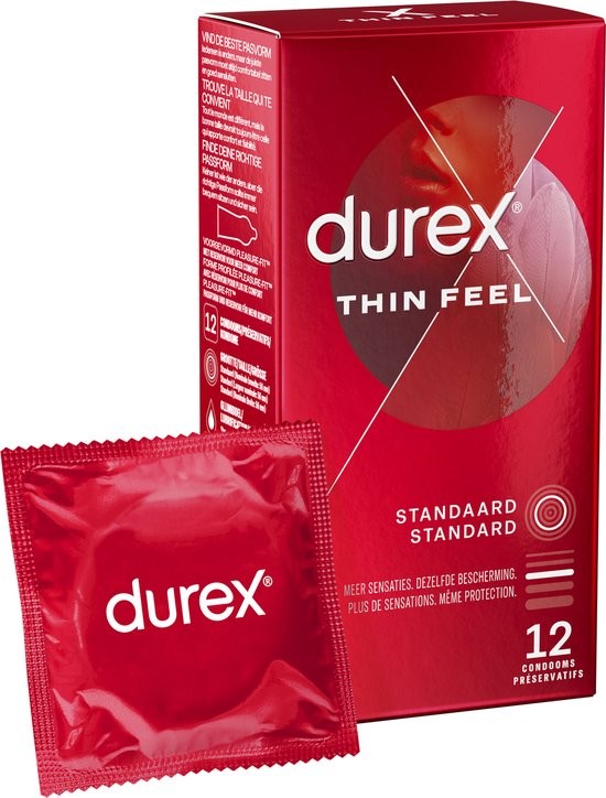 DUREX CONDOOM THIN FEEL 12ST