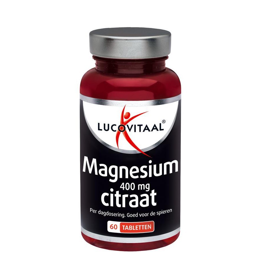 LUCOVITAAL MAGNESIUM CITRAAT TABLET 400MG 60ST