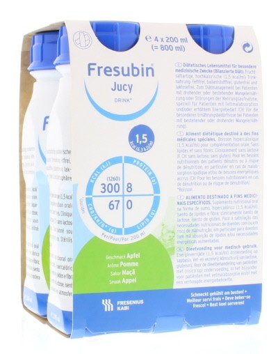 FRESUBIN DRINK JUCY APPEL 800ML