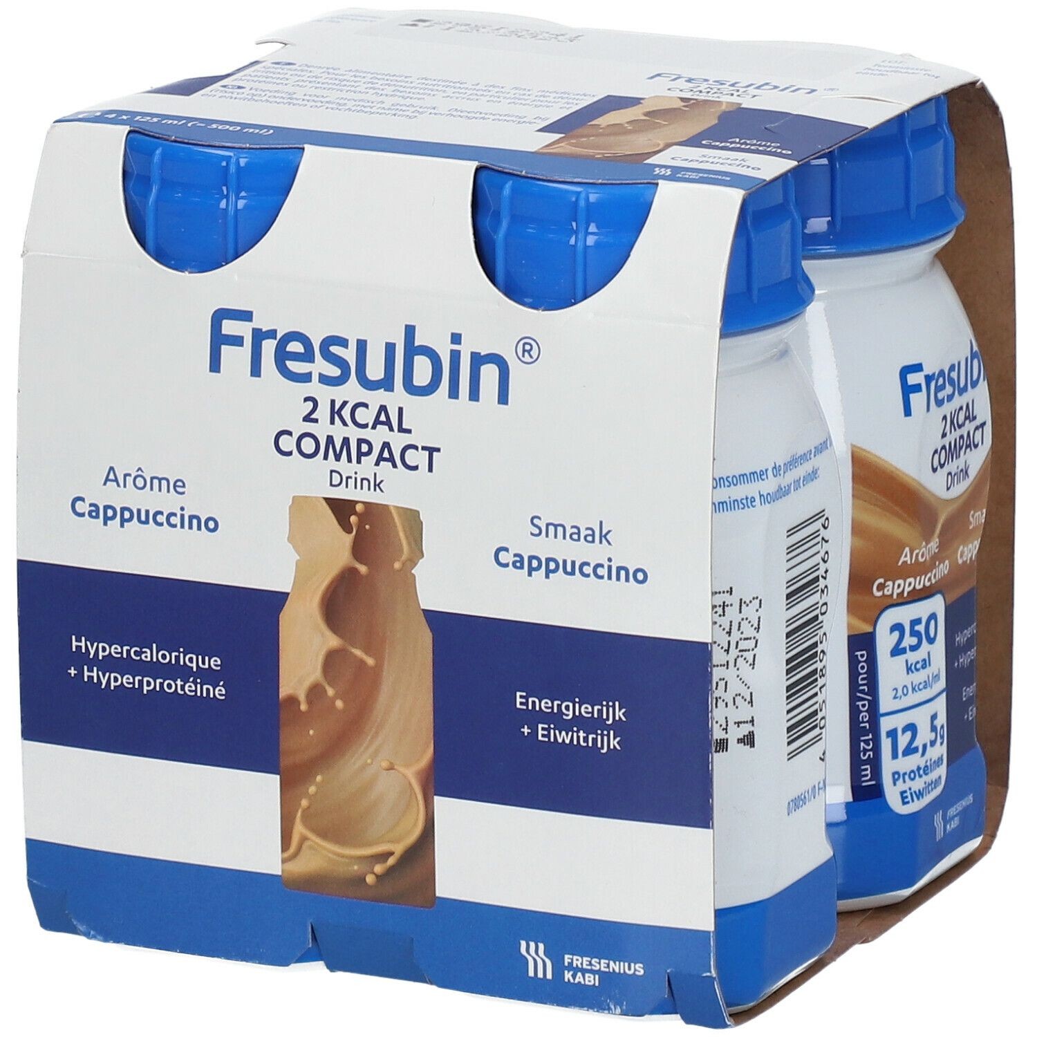 FRESUBIN 2 KCAL FIBRE DRINK COMPACT CHOCOLADE 500ML