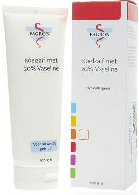 KOELZALF MET 20% VASELINE TUBEIN DOOS FAGRON 100G