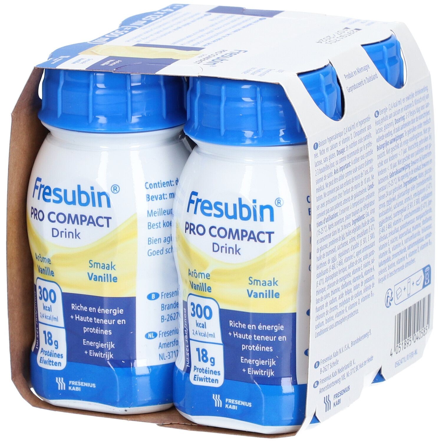 FRESUBIN 2 KCAL DRINK COMPACT VANILLE 500ML