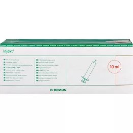 INJEKT INJ SPUIT DISP LUER EXCENTRISCH 10ML 100ST