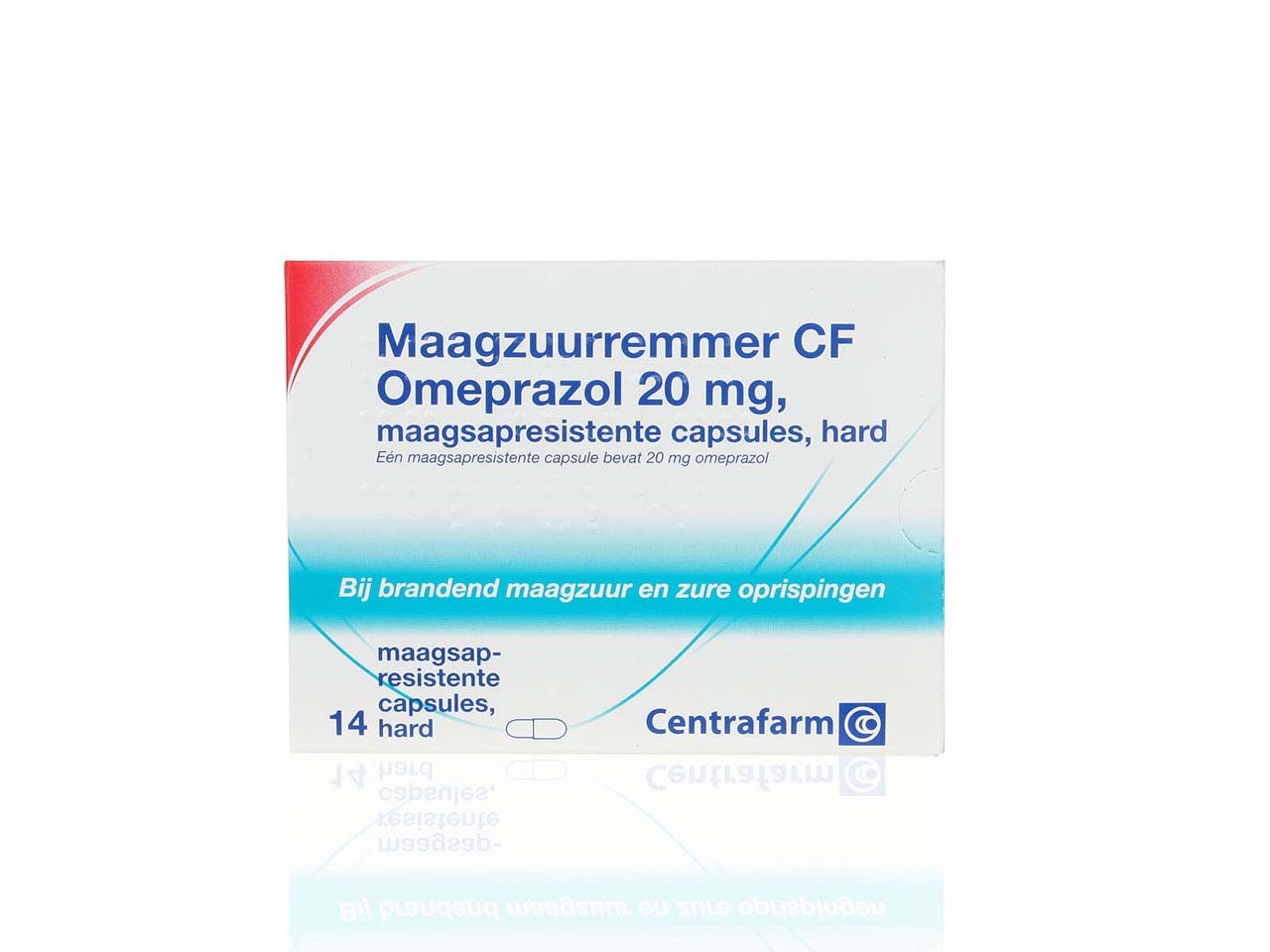 MAAGZUURREMMER OMEPRAZOL CF CAPSULE MSR 20MG 14ST