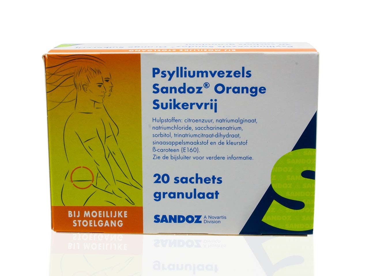 PSYLLIUMVEZELS SDZ GRANULAAT ORANG SKVR 3,25G SACH 20ST