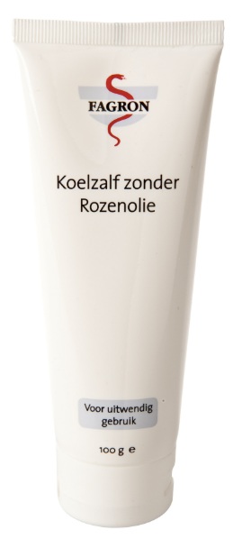 KOELZALF ZONDER ROZENOLIE FAGRON 100G
